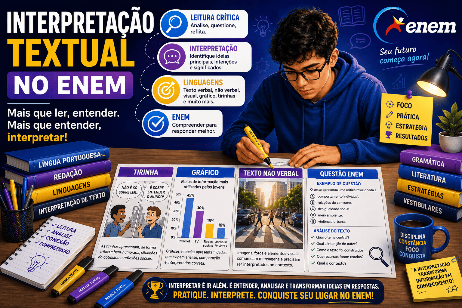 Interpretação textual no ENEM