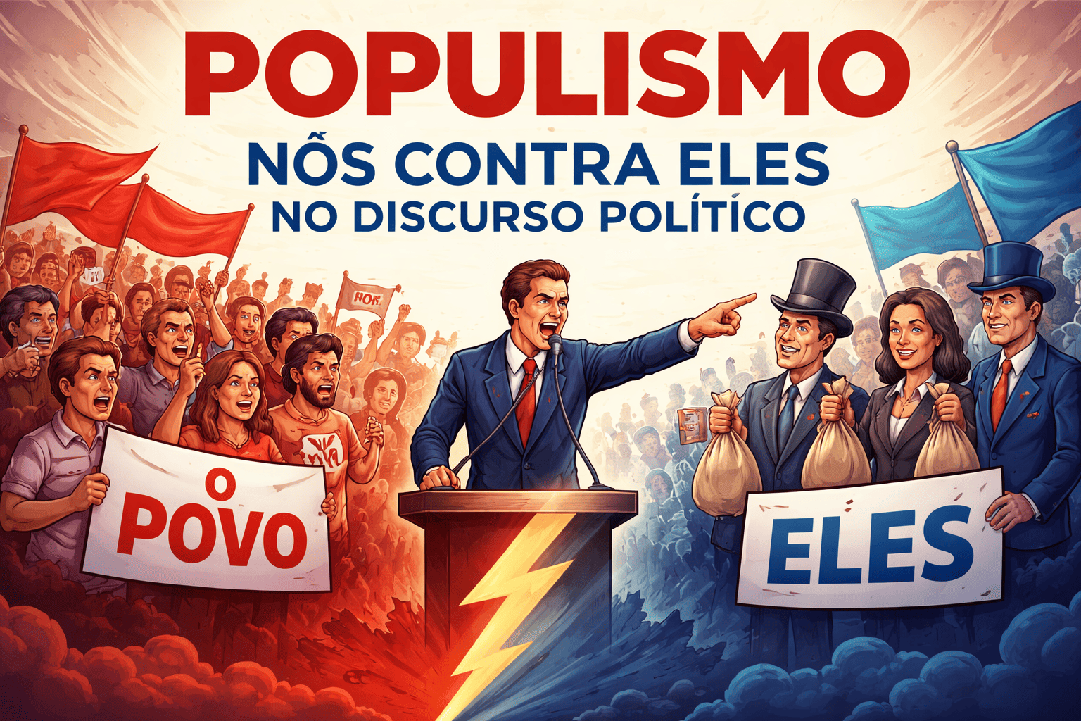 Populismo e a construção do nós contra eles no discurso político