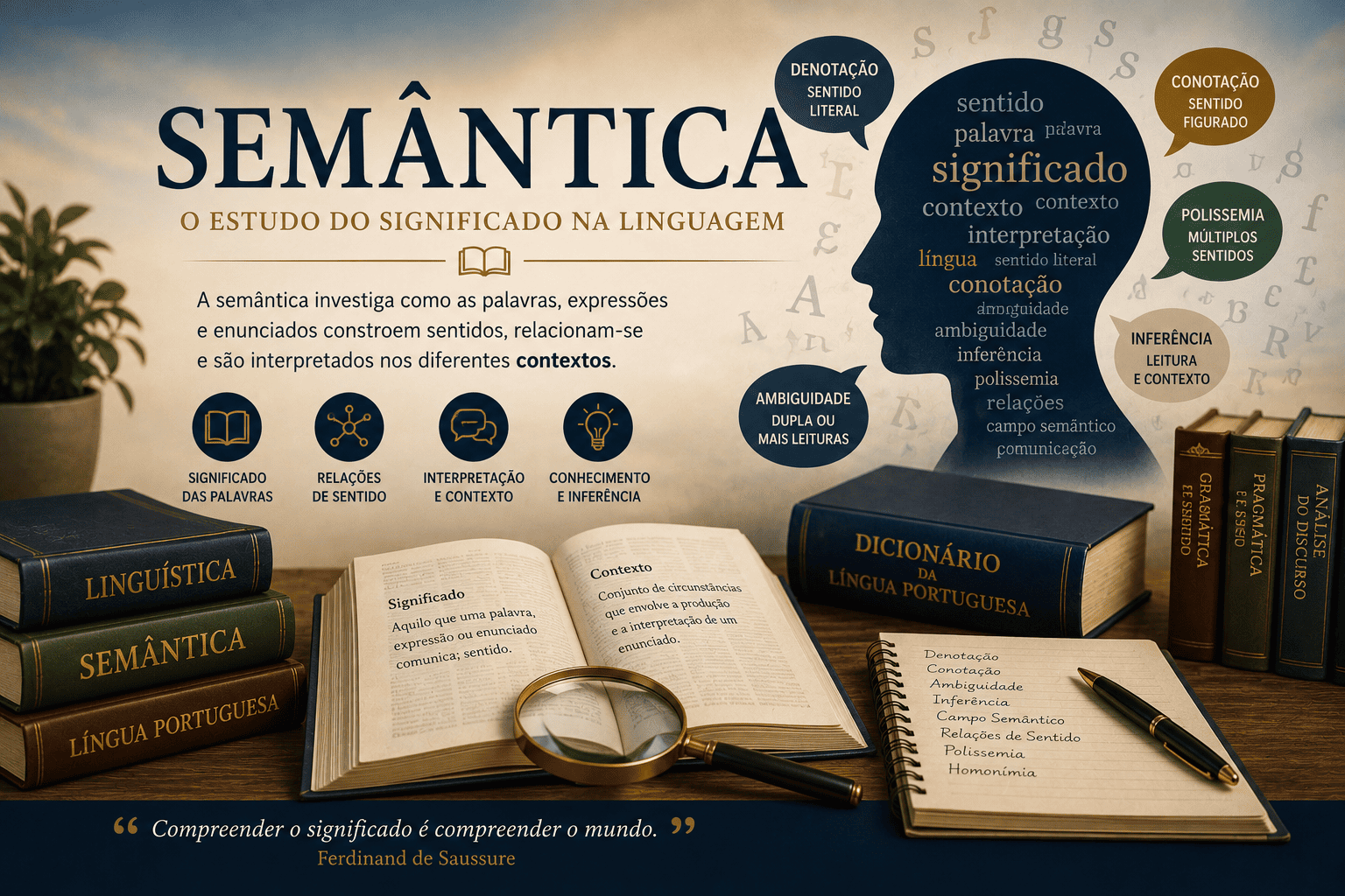 Semântica e estudo dos significados na Língua Portuguesa