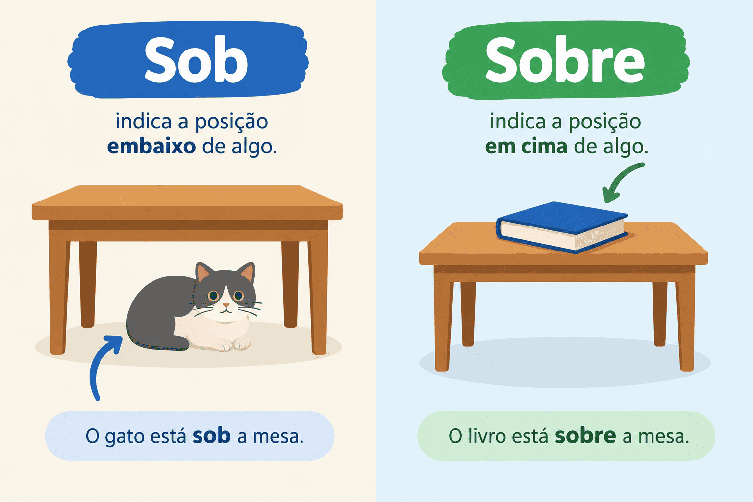 Sob ou Sobre: Quando Usar, Diferenças de Significado e Exemplos