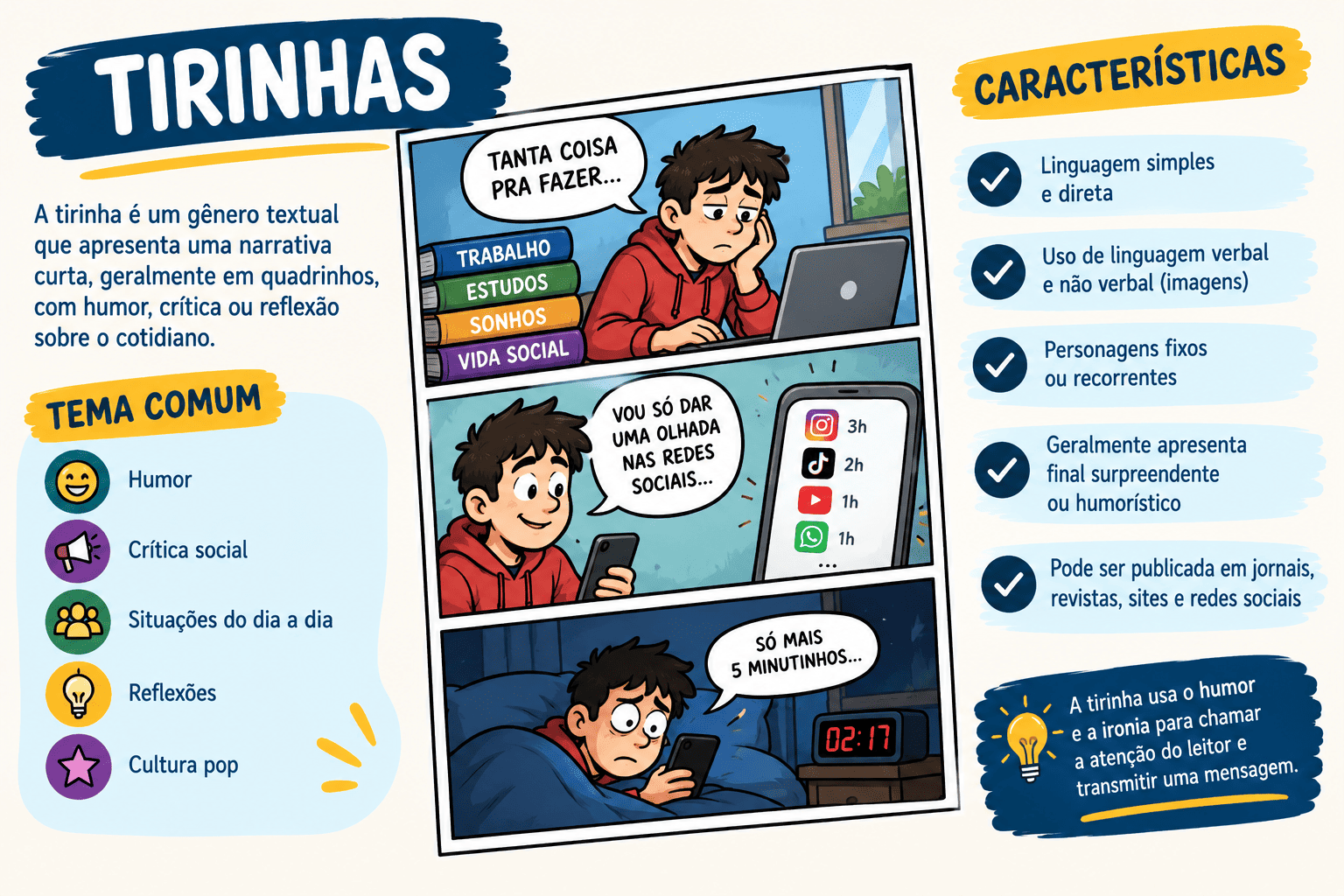 Tirinha: O que é o Gênero Textual, Características e Como Interpretar